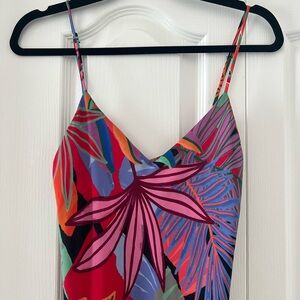 Show me your Mumu Colorful Tropical Maxi Dress